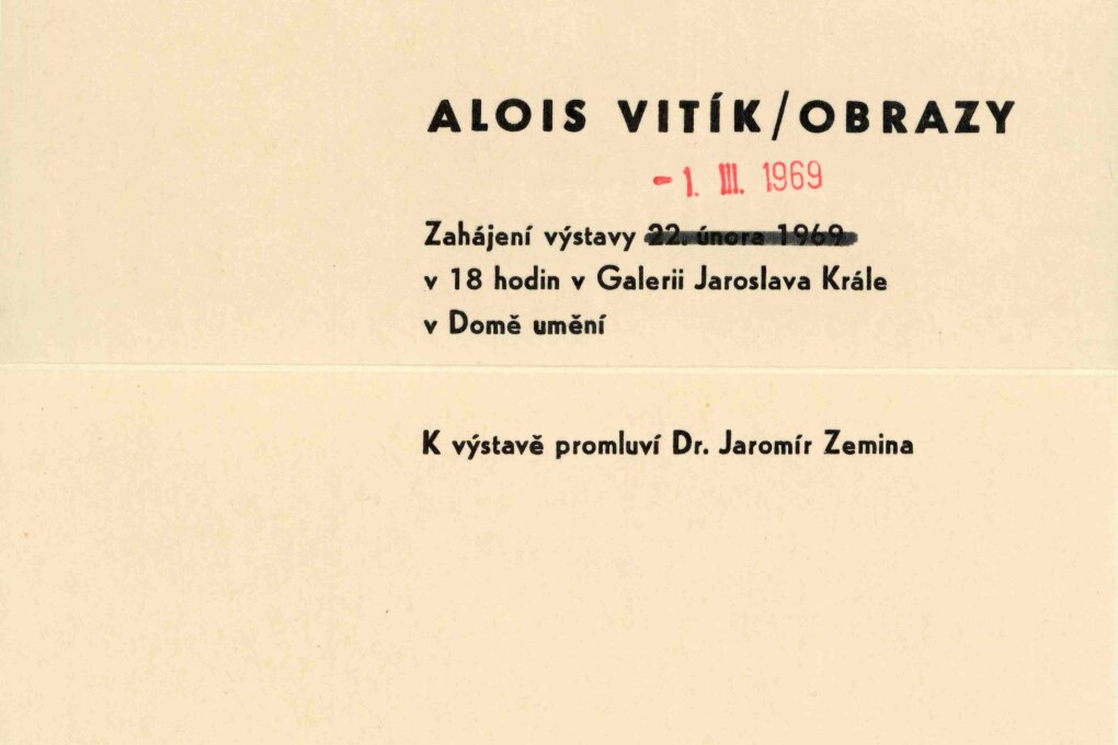 Alois Vitík – obrazy